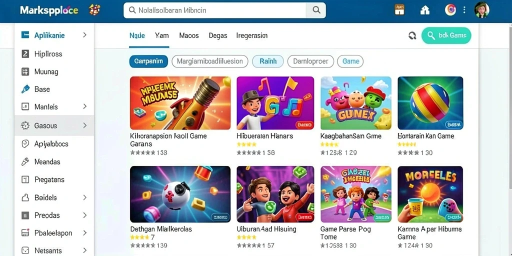 sapitoto - Screenshot karakter yang bisa dipilih dalam permainan.
